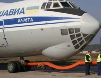 Державна авіакомпанія "Южмашавіа" обслуговує літаки ІЛ-76 у Білій Церкві