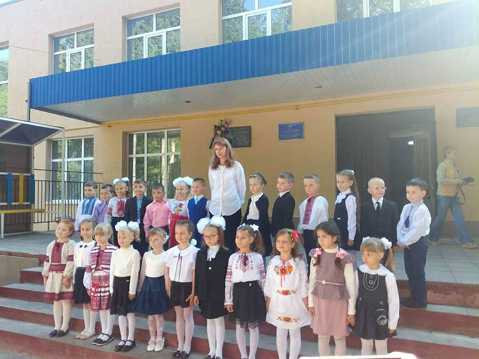 Заступник директора КП "БВАК" привітав школярів з Днем знань