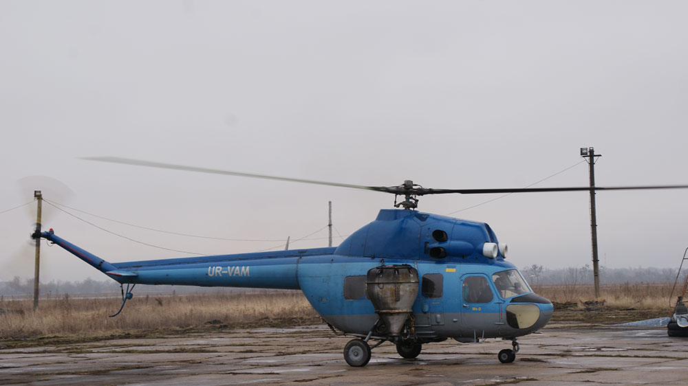 Гелікоптери сільськогосподарської авіації готові до виконання польових робіт